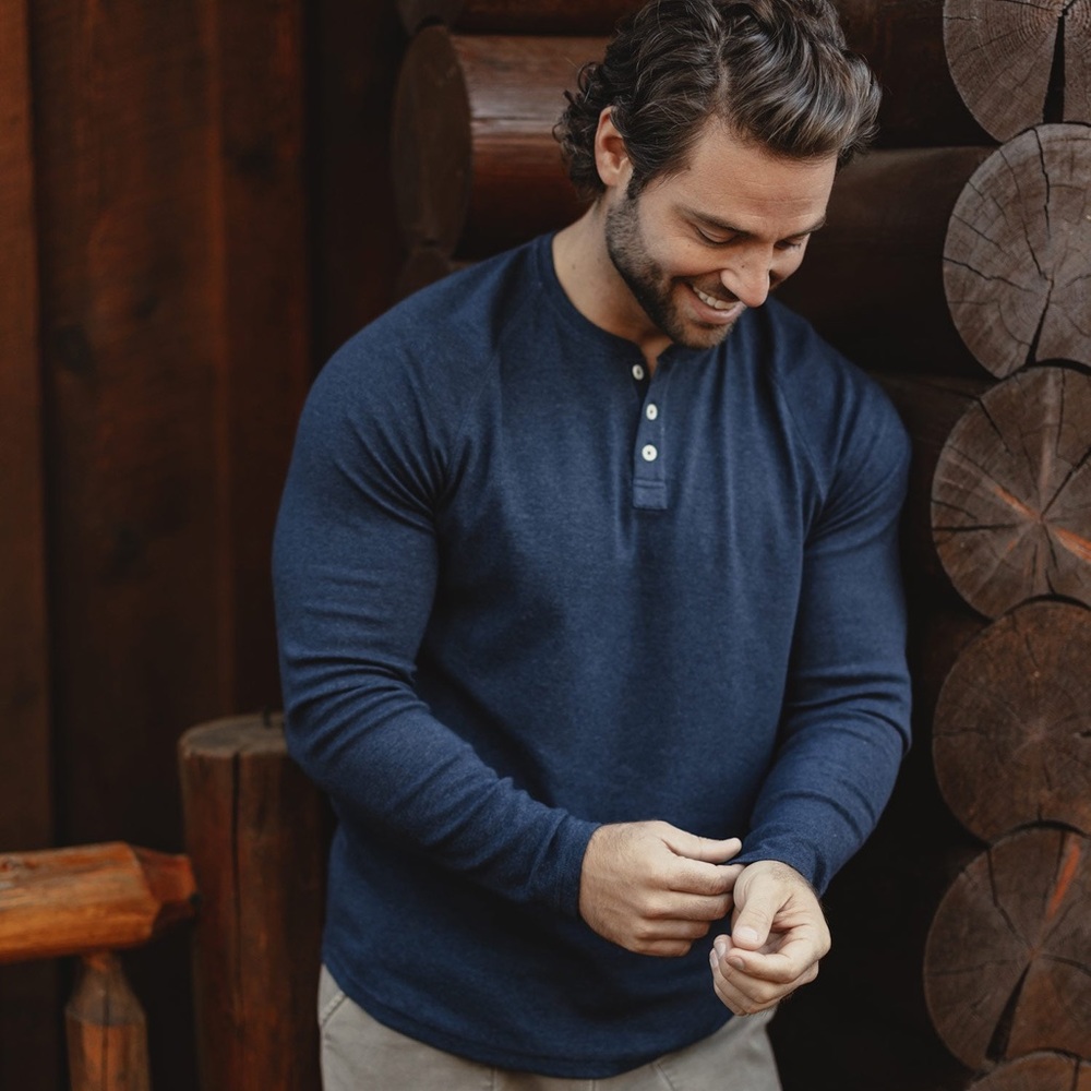 The Normal Brand - Medium LS Henley - NWOT